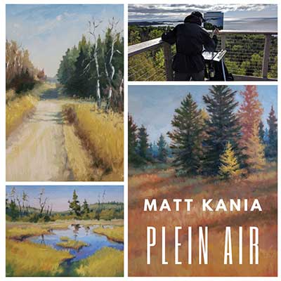 Matt Kania - Plein Air Workshop Instructor and competition artist for Prairie Lakes Plein Air in Battle Lake, MN