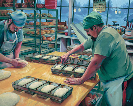 Forming Loaves by Matt Kania