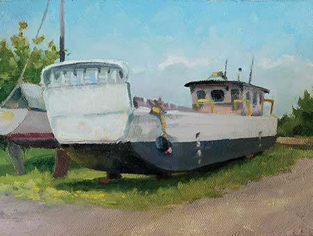 Landing Craft - 9x12